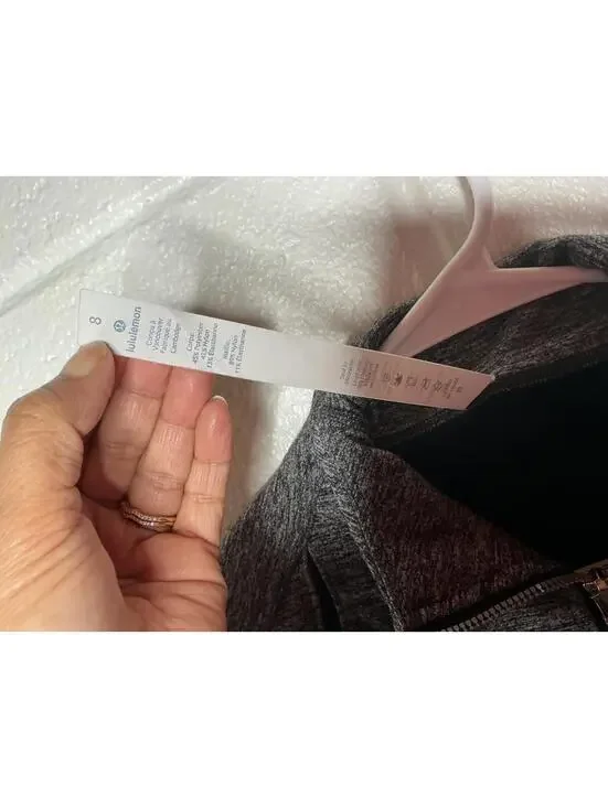 < Lululemon Dark Grey Define Jacket Athleisure Sporty Casual > - Picture 4 of 5